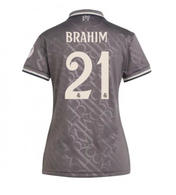 Real Madrid Brahim Diaz #21 Tredje Tröja Dam 2024-25 Kortärmad